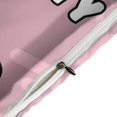 thumbnail image 4 of Hello Kitty Ensemble de Lit Jumeau 3 Pcs - Comprend 1 Couette Simple et 2 Taies d'Oreiller Literie - Microfibre Résistante à la Décoloration - Hello Kitty, 4 of 4
