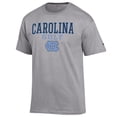 thumbnail image 2 of Men's-Champion  Gray North Carolina Tar Heels Short Sleeve T-Shirt, 2 of 3