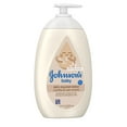 thumbnail image 6 of Johnson's Skin Nourish Baby Lotion, Vanilla & Oat Scents, 16.9 fl. oz, 6 of 9