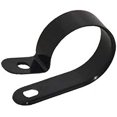 thumbnail image 3 of shiyou-Nylon Cable Clamps – 1” Diameter – 100 Pcs/Pack – Black – Nylon 6-6 – UV Resistant – R-Type Cable Clamps – Cable Organizer – Plastic Wire Clamps, 3 of 4