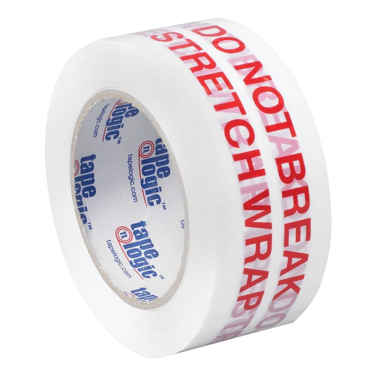 Tape Logic Pre-Printed Carton Sealing Tape "Do Not Break Stretch Wrap" 2.2 Mil 3 T905P08