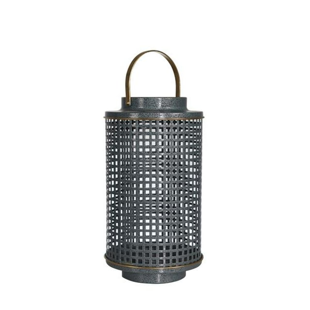Sagebrook Home 14747-01 Porte-bougies en Métal de 12 Po&44; Turquoise