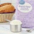 thumbnail image 3 of (4 pack) Great Value Enriched and Unbleached Bread Flour, 5 lb Bag, 3 of 9