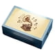 thumbnail image 2 of Caja de música de madera con manivela fácil de usar para San Valentín, Navidad y aniversario. Azul, 2 of 9