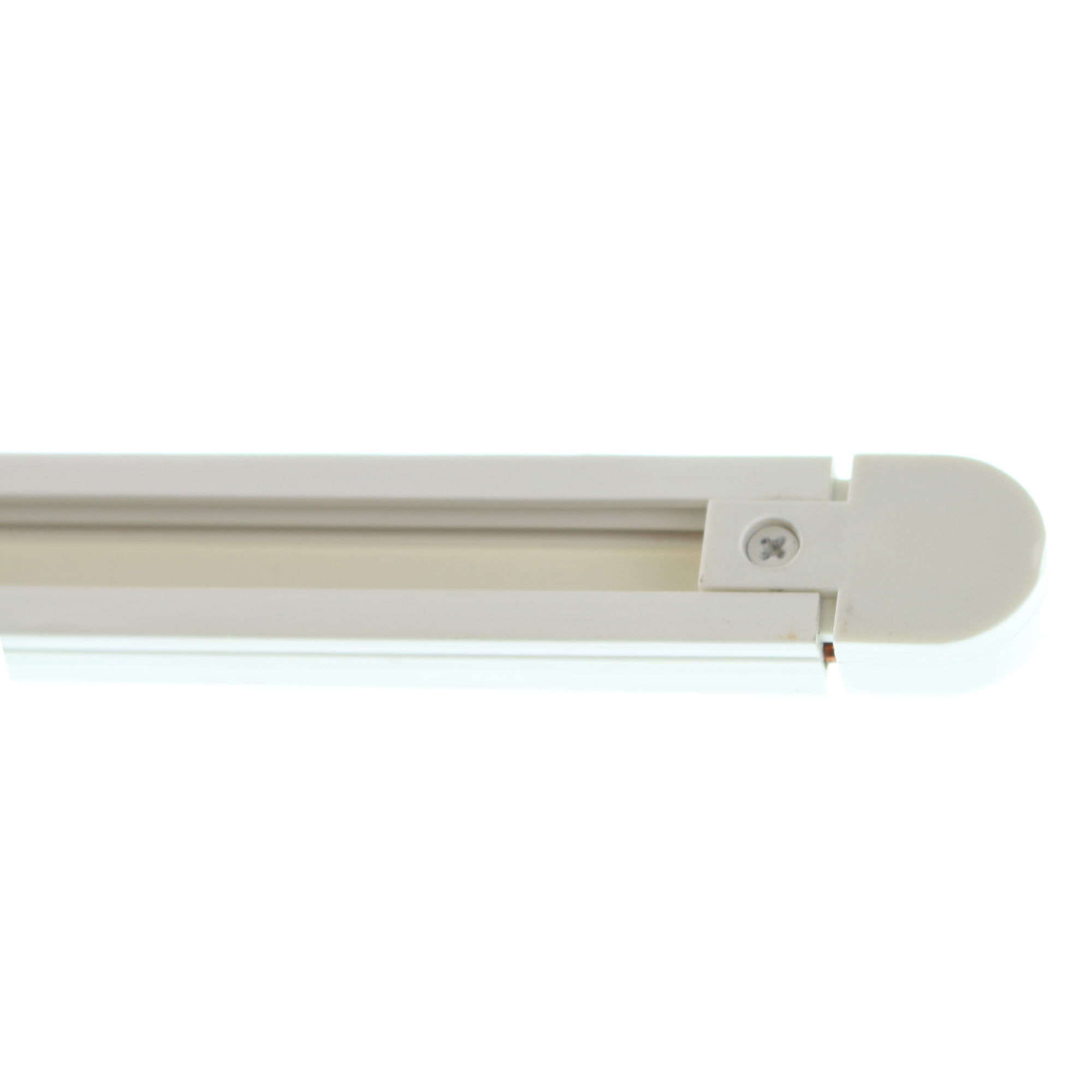 Elco Lighting EP2204W EP-Series Miniture Track Lighting Section, 4-Feet, White