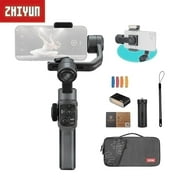 Zhiyun Smooth 5 Combo w/Magnetic Fill Light 3-Axis Handheld Gimbal Stabilizer for Smartphone Android Cell Phone