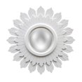 thumbnail image 1 of Hickory Manor HM9723BW Starburst Mirror - Bright White, 1 of 1
