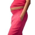 thumbnail image 3 of Ingrid & Isabel For Every Belly Women's Maternity Wide Leg Gauze Pant, Sizes XS-XXL, 3 of 10
