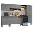 thumbnail image 1 of Cocina Integral Completa Modular Madesa Emilly 293cm MG 03, 1 of 5