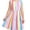 Pink Striped, variant on Girls Dress Pink Rainbow Striped Heart Hollow Back Casual Cotton Summer Dresses for Girls 4 Years