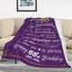 thumbnail image 2 of LHSHID 65th Birthday Gifts for Men Blanket 65 Birthday Gifts for Dad or Grandpa Birthday Gifts for Men 65 Year Old Birthday Gifts Men Cozy & Soft Flannel Throw Blanket 30x40in, 2 of 6