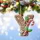 thumbnail image 4 of Seyotauo 26 Gingerbread Alphabet Letter Ornaments, Christmas A to Z Letters - Xmas Tree Hanging Ornaments for DIY Crafts, 4 of 4