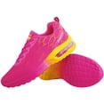 thumbnail image 2 of Fashion Women's Breathable Running Shoes, Pink, Size 8.5, 2 of 9