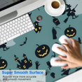 thumbnail image 2 of Long Mouse Pads for Desk,Halloween Witchy Motifs Pattern Desk Mats on Top Of Desks, Desk Mouse Pad Extra Large with 3mm Non-Slip Base and Stitched Edge for Gaming,Office,Work,Home 47.3x23.6in, 2 of 5