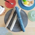 thumbnail image 5 of Placemats,Round Placemats for Dining Table Set of 4 Woven Heat Resistant Non-Slip Kitchen Table Mats Diameter 14 inch, 5 of 9