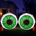 thumbnail image 2 of Ktaxon 3' Halloween Inflatables Outdoor Halloween Decoration 2Pcs Giant Eyes Blow up Decor, 2 of 9