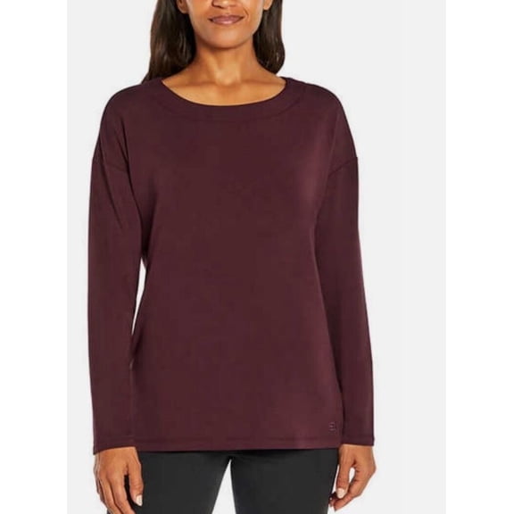 Banana Republic Ladies' Crewneck Top, Wine Red Small