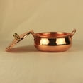 thumbnail image 6 of Copper pot for stove, pasta pot, casserole with lid, double-ear soup pot, handmade shabu, pot hot pot, for picnic, stove, household, cooking at home, 6 of 11