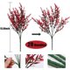 thumbnail image 2 of 10 paquetes de flores artificiales para exteriores, decoración de plantas artificiales, resistentes a los rayos UV, flores de plástico falsas, arbustos de imitación para el hogar, jardín, po, 2 of 3