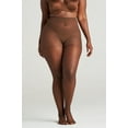 thumbnail image 2 of On the Go Women's Ultra Sheer Pantyhose (6 Pair Pack, Jet Brown, Size XL - Previously XL-Q), 2 of 4
