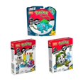 thumbnail image 2 of MEGA Construx Pokemon Bulbasaur Machop Zigzagoon Toxel Galarian Meowth Set de construcción Figuras de acción Juguete de construcción Coleccionable, 2 of 5