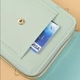 thumbnail image 3 of Women Bags Soft Leather Wallets Touch Screen Cell Phone Purse Crossbody Shoulder Strap Handbag for Female Cheap Women's Bags, 3 of 10
