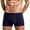 Dark Purple, variant on Men's Underwear Briefs Solid Color Breathable Mid Rise Shorts Underpants