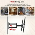 Heavy Duty Full Motion Articulating Tilt Swivel TV Wall Mount Extension
