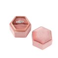 thumbnail image 6 of Velvet Single Ring Box Gift Jewelry Organizer Packaging for Wedding Ceremony Engagement Display Storage Supplies Accessories Apricot, 6 of 6