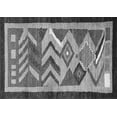 thumbnail image 1 of Ahgly Company Indoor Rectangle Abstract Gray Contemporary Area Rugs, 7' x 9', 1 of 1