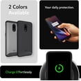 thumbnail image 7 of TUDIA Merge OnePlus 6T Case Dual Layer Heavy Duty Slim Hard Case - Matte Black, 7 of 7