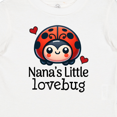 thumbnail image 4 of Inktastic Nana Little Lovebug Grandkids Ladybug Boys or Girls Baby T-Shirt, 4 of 5