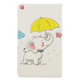 thumbnail image 4 of Dteck Flip Case For Samsung Galaxy Tab A 8.0 2019 without S Pen Mode SM-T290 T295, Pattern PU Leather Flip Folio Stand Cover with Built-in card slots/Money Pocket, Elephant & Butterfly, 4 of 9