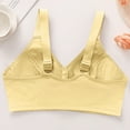 thumbnail image 3 of Lixiuxyad Womens Bras Underwire Women Casual Adjustable Breathable Top Bra Underwear Without Steel Ring Gathering, 3 of 5