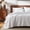 White, variant on Sleep Zone Ultrasonic Scroll Quilt Set Full/Queen, Soft Lightweight Bedspread, Reversible All-Season Coverlet, 1 Quilt + 2 Pillow Shams (Sage Green, Full/Queen)