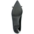 thumbnail image 6 of Journee Womens Lutana Pointed Toe Kitten Heel Pumps, Widths Available, 6 of 10