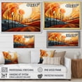 thumbnail image 4 of Designart "love Landscape Intertwined Souls" Romantic Landscape Floater Framed Wall Decor, 4 of 7