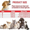 thumbnail image 5 of HKEEY Dog Collar, Adjustable Reflective Nylon Dog Collar Classic Solid Colors, Soft Neoprene Padding for Small Medium Sized Dogs Neck (9-14.2 inch), 5 of 7