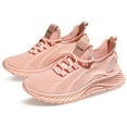 thumbnail image 2 of Zapatillas de deporte transpirables para caminar, zapatos de moda para mujer para gimnasio, viajes, trabajo, 2 of 9