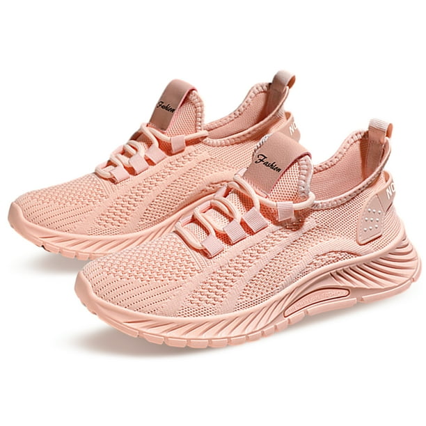 Zapatos para correr, zapatos de senderismo de moda para mujer para gimnasio, viajes, trabajo (37 rosa) Ndcxsfigh Tenis De Mujer Tenis De Hombre