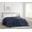 Blue, variant on Cannon Heritage 100% Cotton Waffle Weave White King Blanket, Solid Casual themed, Adult Bedding, OEKO-TEX Certified