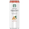 Starbucks Refreshers with Coconut Water, Peach Passion Fruit, 12 oz, 12 Pack Cans
