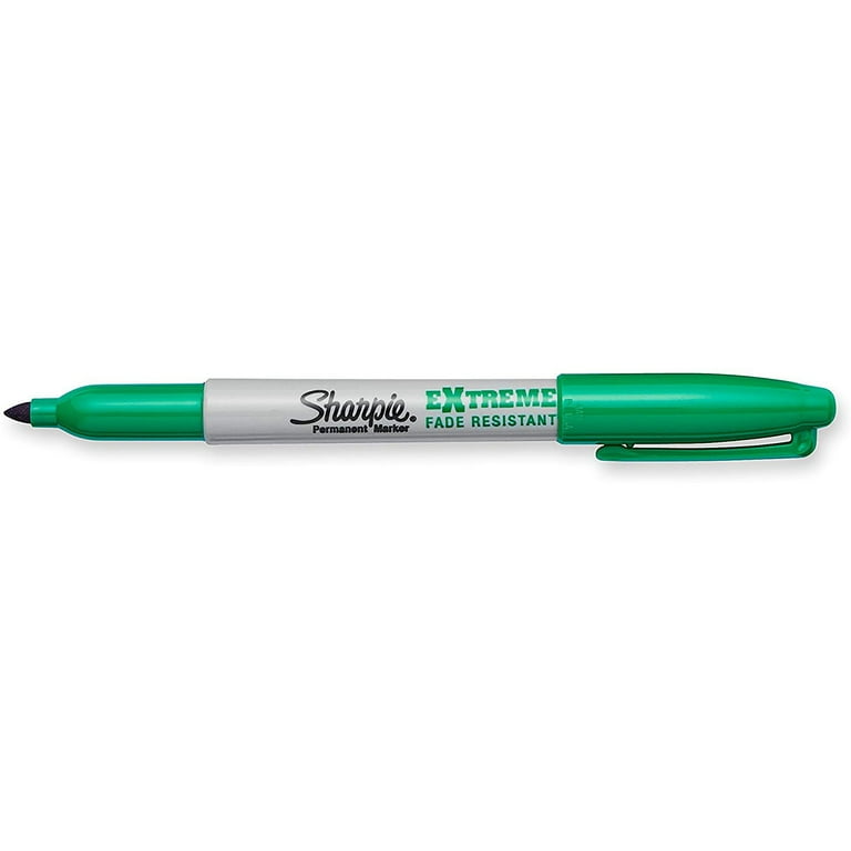 Sharpie Fine Permanent Marker Pen Limited Edition Argyle Green 12 Pack