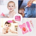 thumbnail image 6 of LNKOO Baby Grooming Healthcare Kit , Baby Care 13 In 1 Essentials Stuff Shower Gifts Nail Clippers Trimmer Products, Comb Brush, Thermometer, Dispenser, Nursery Care Kits for Boy Girls, 6 of 7