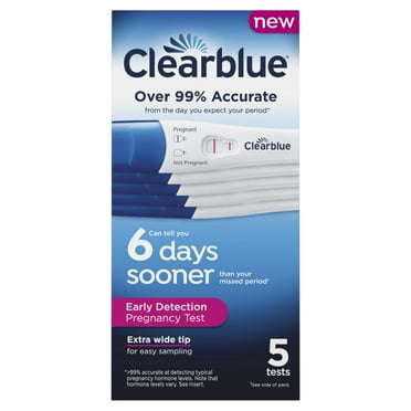 Clearblue Early Detection Pregnancy Test, 5 Tests