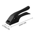 thumbnail image 3 of TIMIFIS Garlic Press 2-in-1 Kitchen Garlic Press Sliced Garlic Stirrer Household Garlic Minder Kitchen Gadgets Kitchen Gadgets, 3 of 6