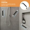 Voiceine Shower Grab Bar Balance Assist Handle for Bathtub Toilet