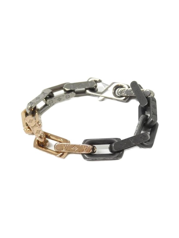Pre-Owned Louis Vuitton Bracelet Monogram Chain M M0998M
