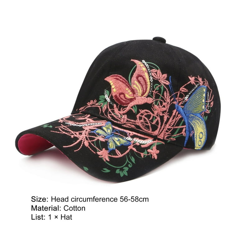  Baseball Hats for Men Embroidered Hike Black Snapback