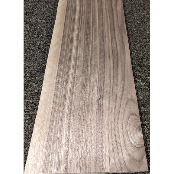 Walnut Flat Cut wood veneer sheet 10" x 30" raw no backing 1/42" thickness
